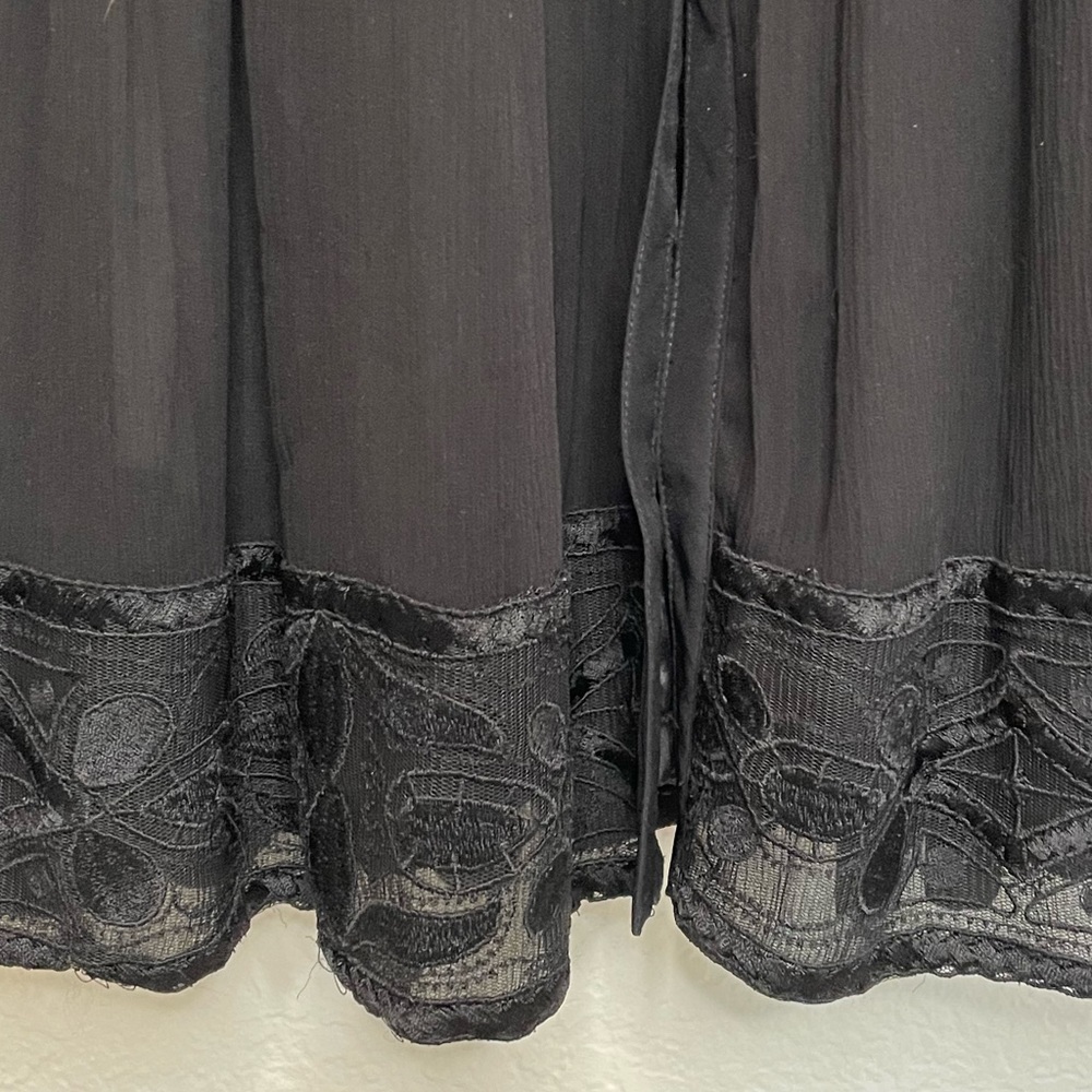 Vintage Kay Unger Black Cocktail Dress Size 2 - Picture 5 of 11
